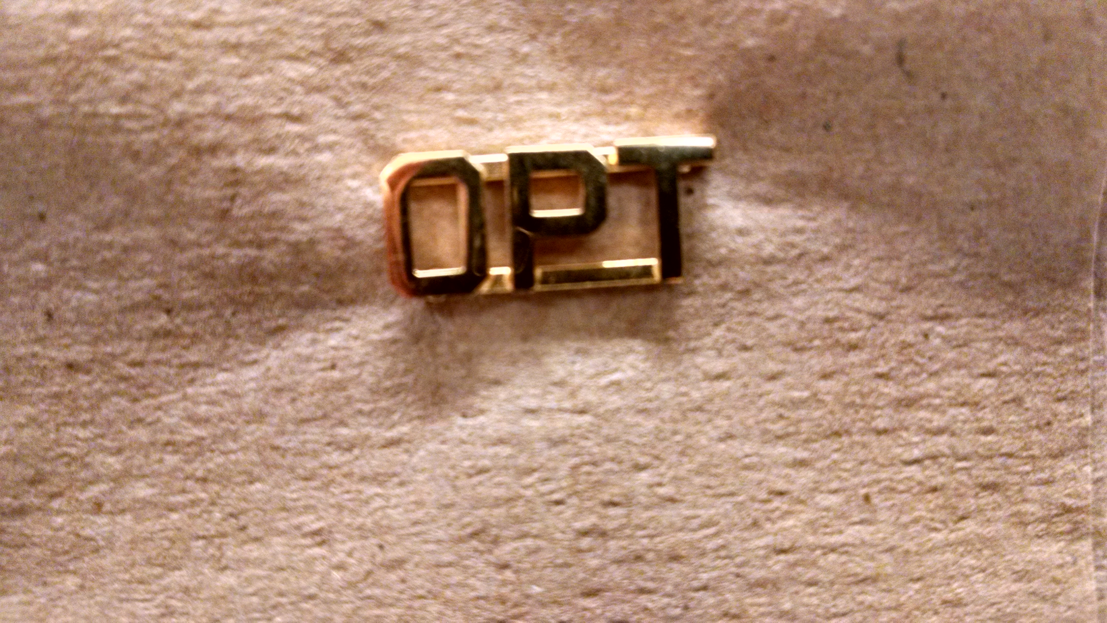 Blackinton "OPT" Pin